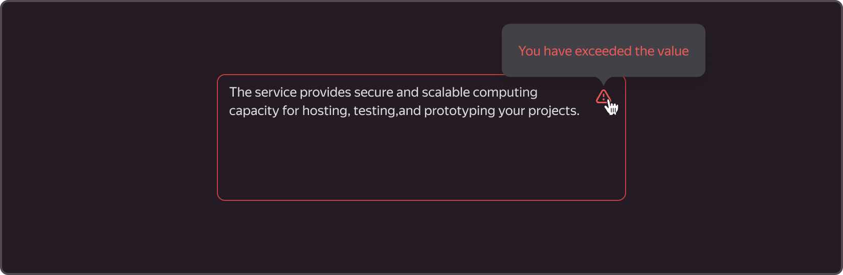 Error icon